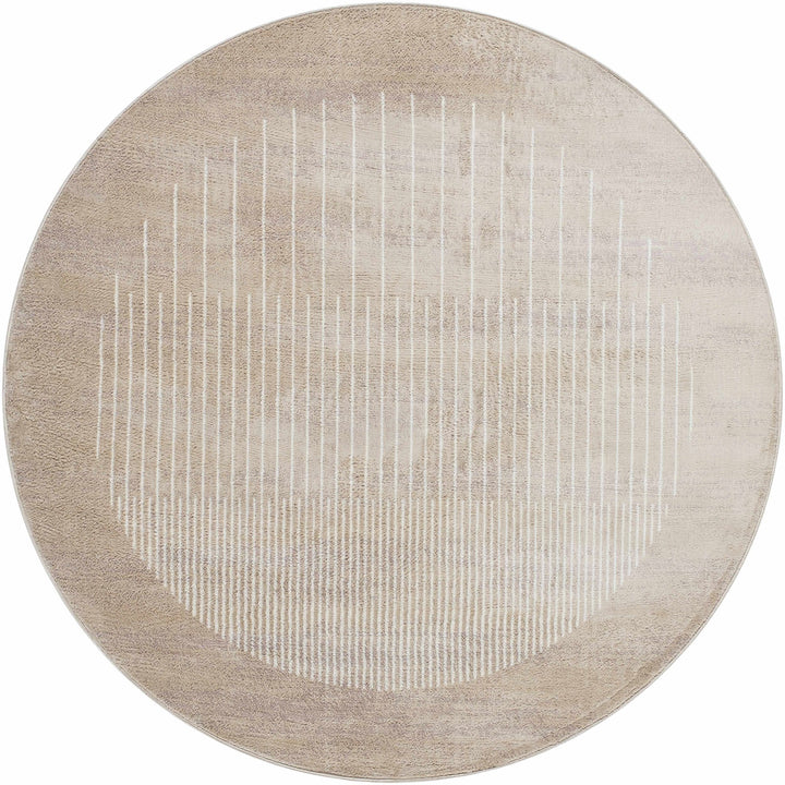 Yoad Beige Contemporary Style Area Rug - The Rug Decor