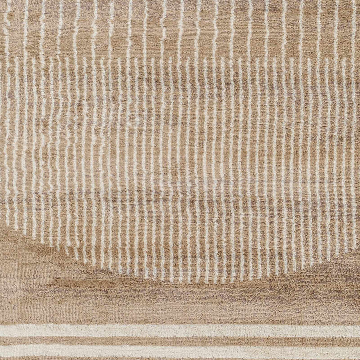 Yoad Beige Contemporary Style Area Rug - The Rug Decor
