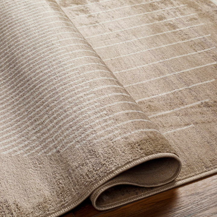 Yoad Beige Contemporary Style Area Rug - The Rug Decor