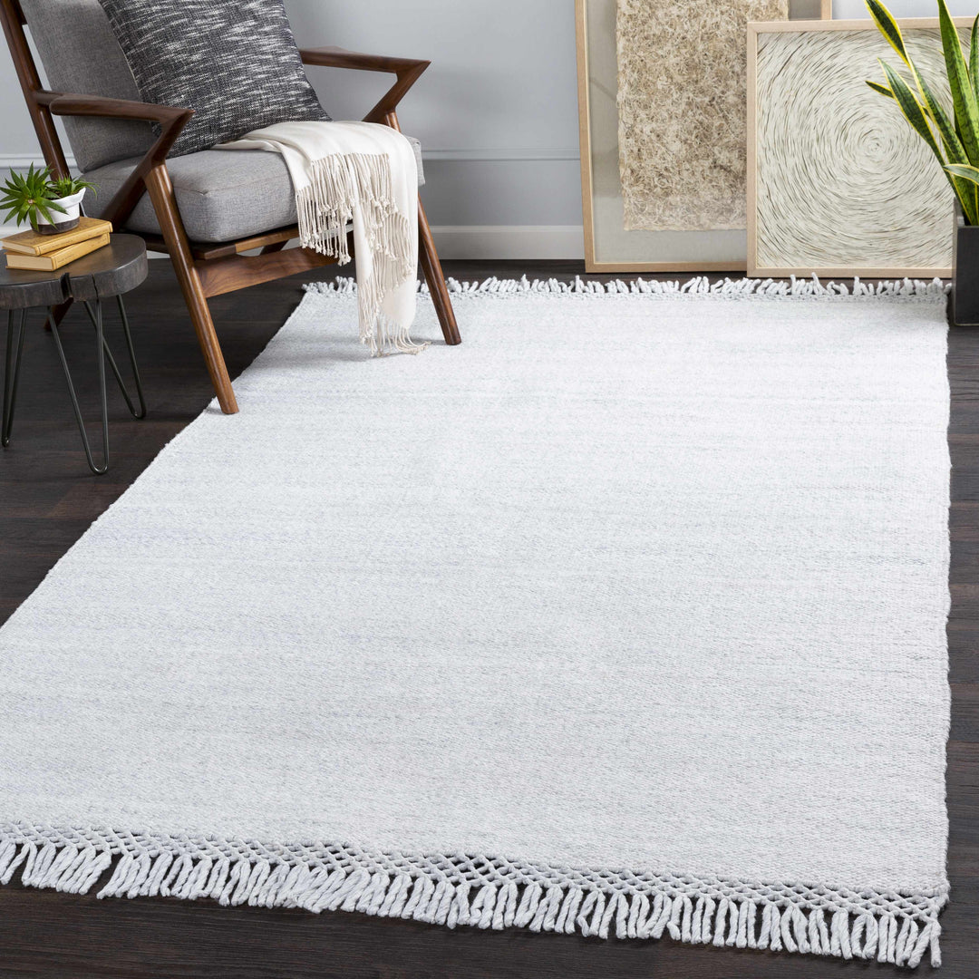 Yokine Gray Modern Style Hand Woven Area Rug