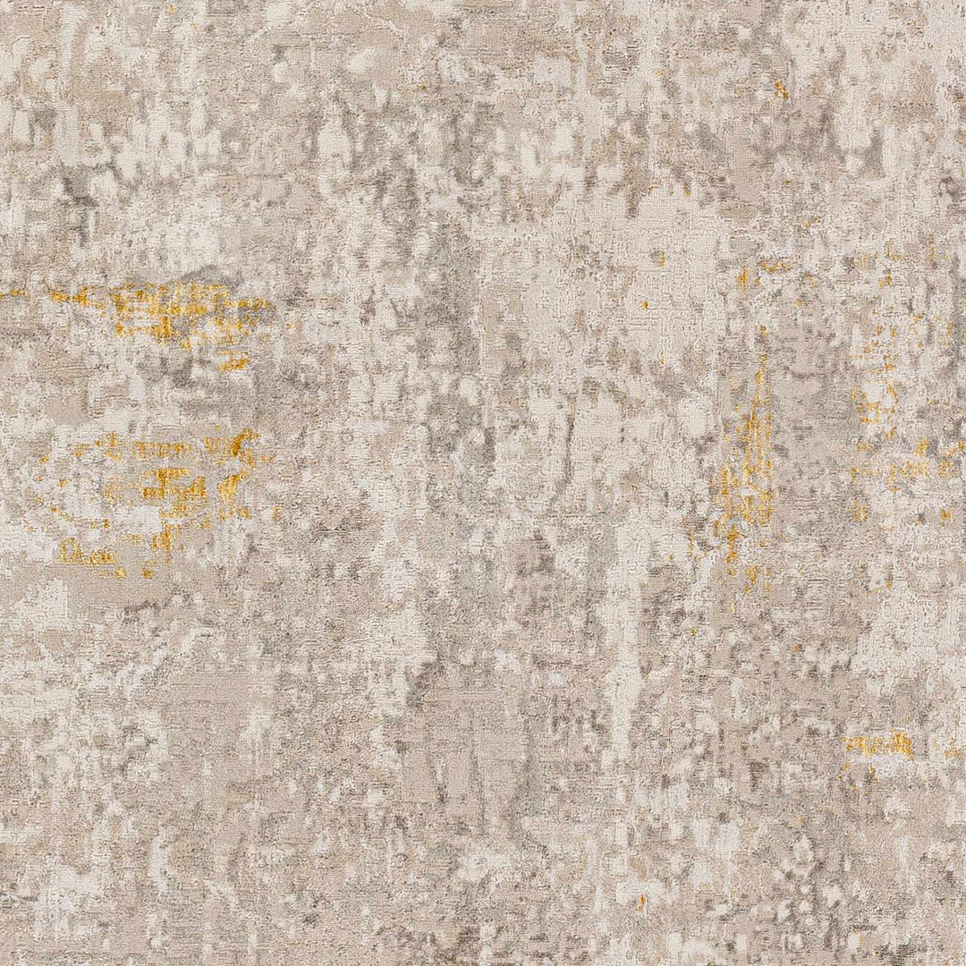 Yuji Contemporary Abstract Beige And Gray Area Rug - The Rug Decor