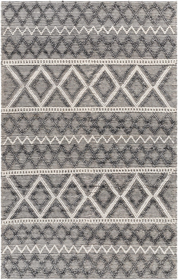 Yuka Contemporary Geometrical Gray Rug - The Rug Decor