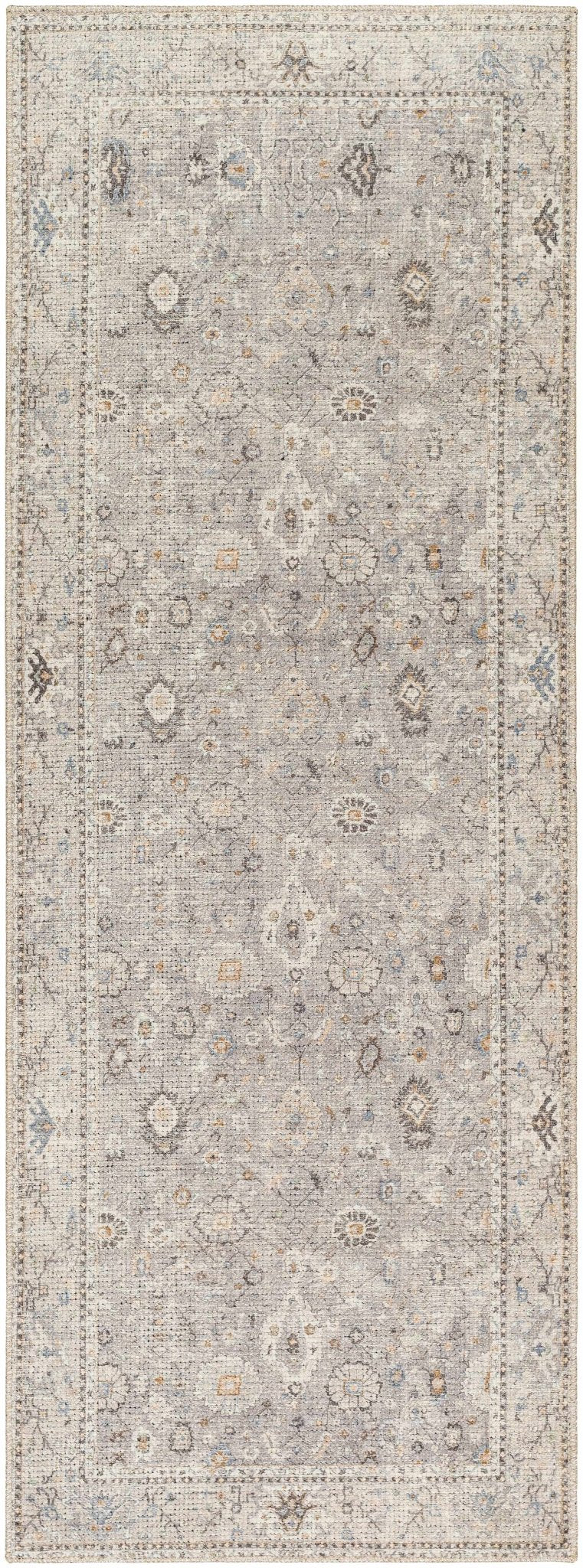 Yvon Traditional Style Oushak Beige Area Rug - The Rug Decor