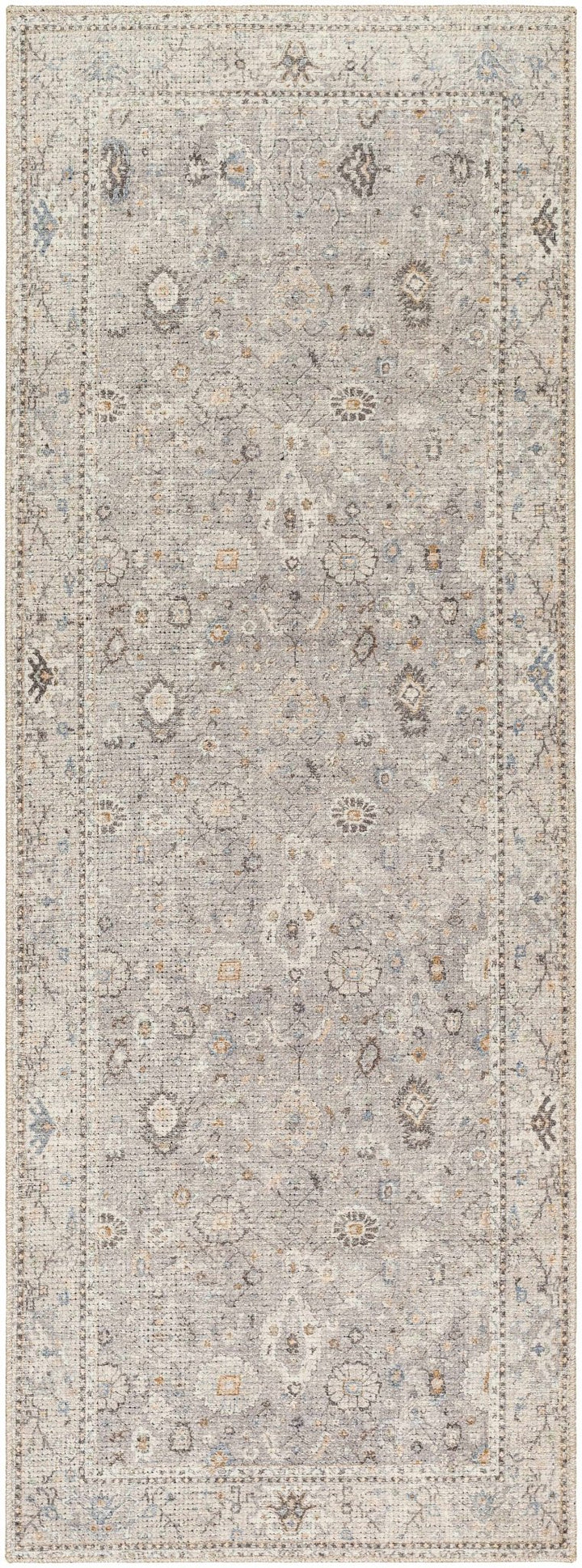 Yvon Traditional Style Oushak Beige Area Rug - The Rug Decor