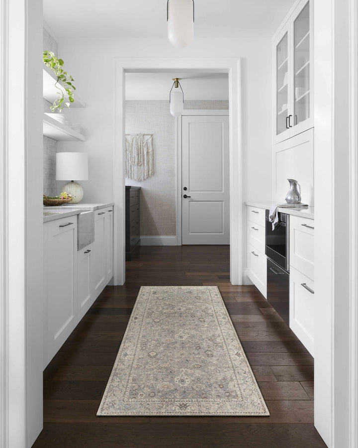 Yvon Traditional Style Oushak Beige Area Rug - The Rug Decor