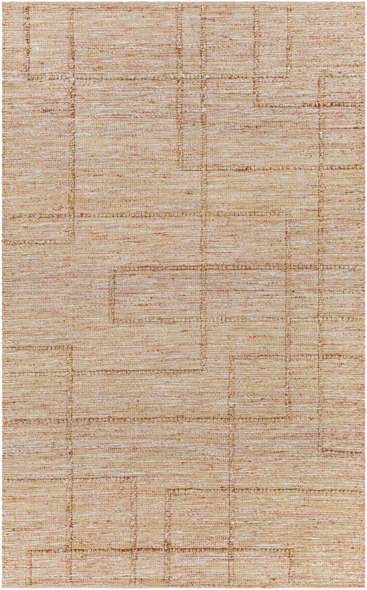 Zana Contemporary Style Tan Hand Woven Area Rug