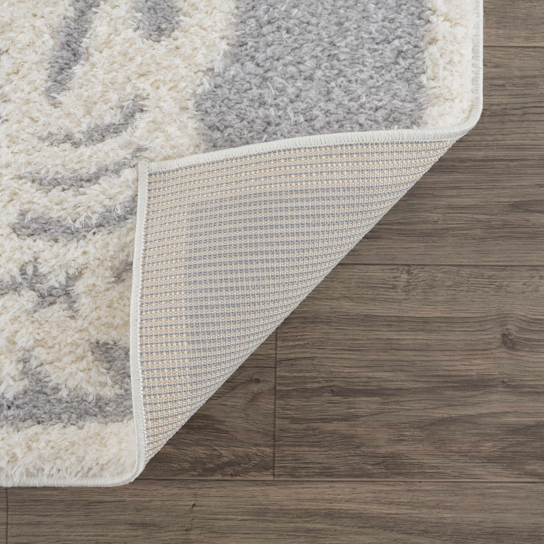 Zane Silver And Ivory Tibetan Animal Tiger Area Rug - The Rug Decor