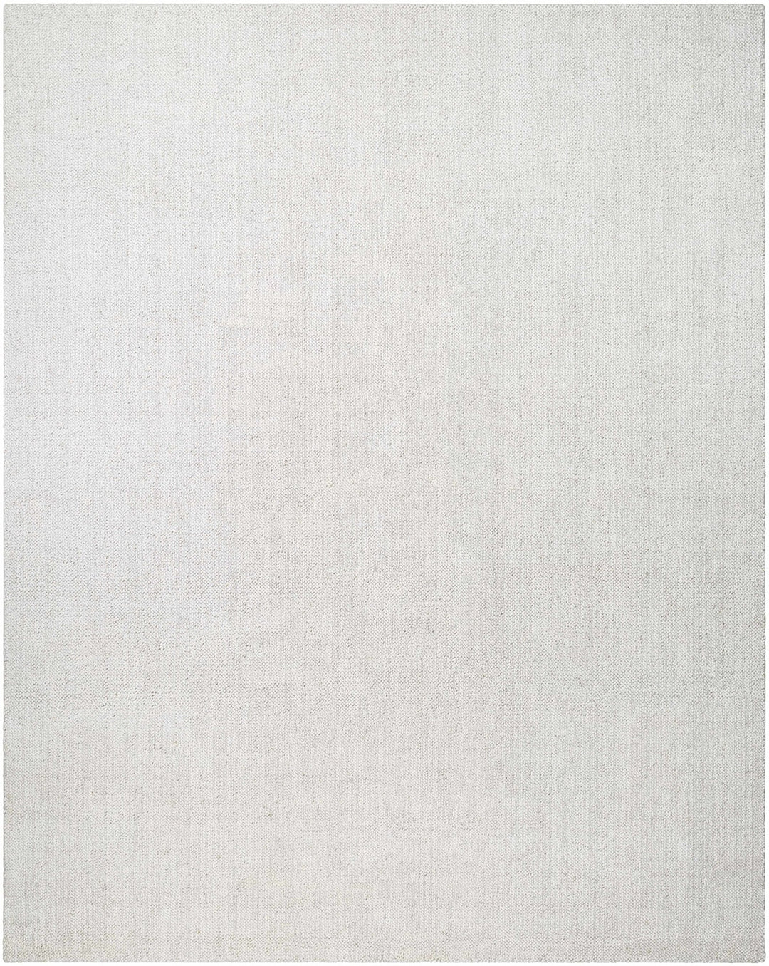 Zareh Off White Modern Solid Design Hand Loom Area Rug - The Rug Decor