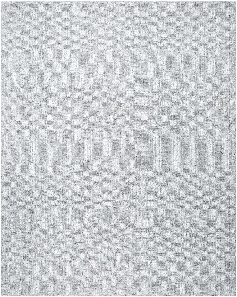 Zareh Silver Modern Solid Design Hand Loom Rug - The Rug Decor