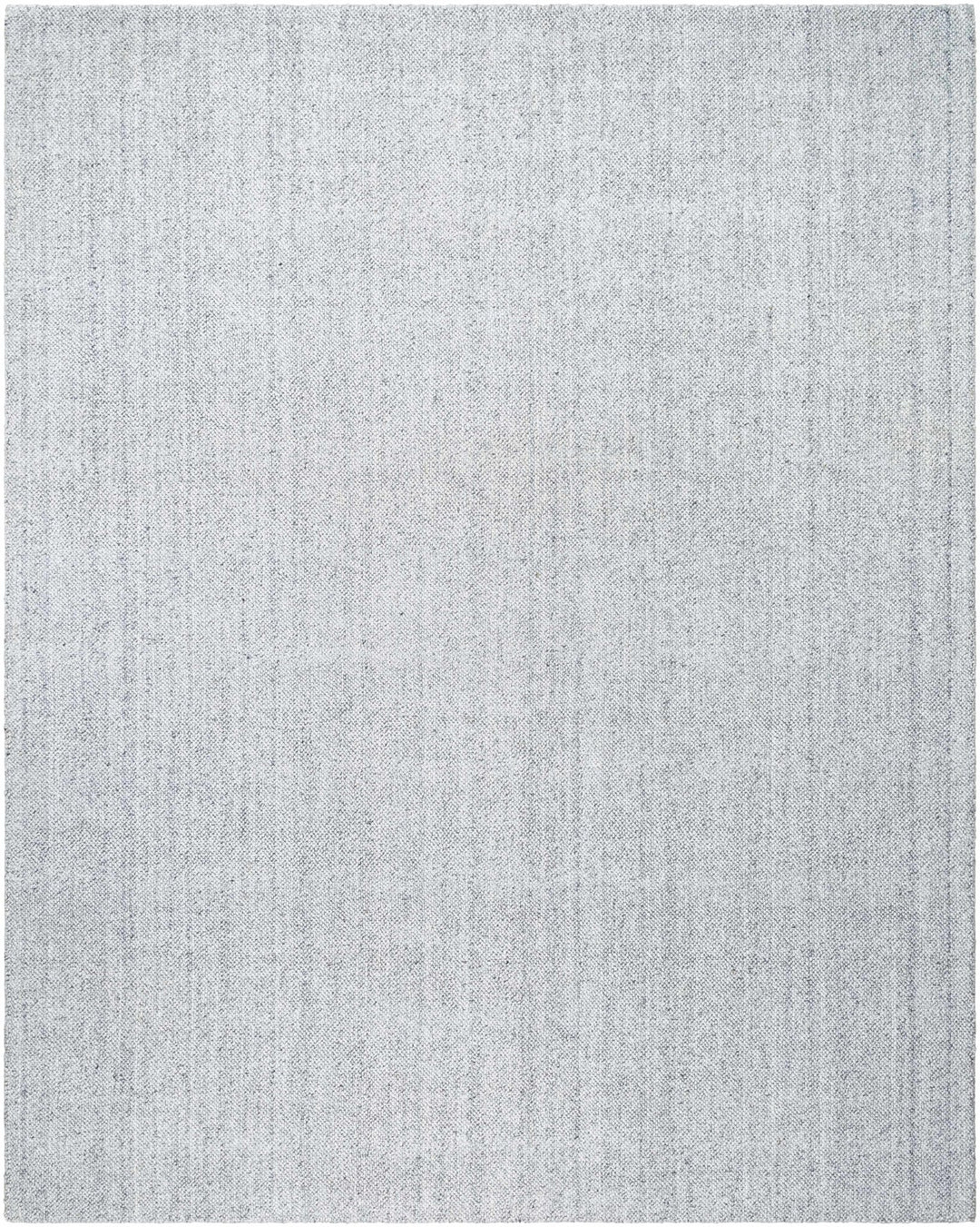 Zareh Silver Modern Solid Design Hand Loom Rug - The Rug Decor