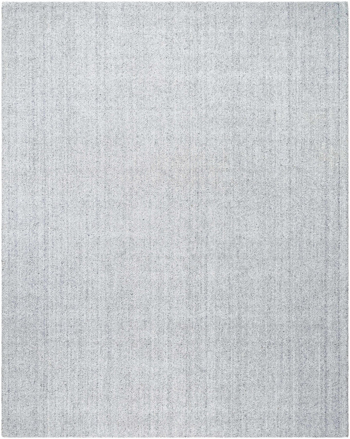 Zareh Silver Modern Solid Design Hand Loom Rug - The Rug Decor