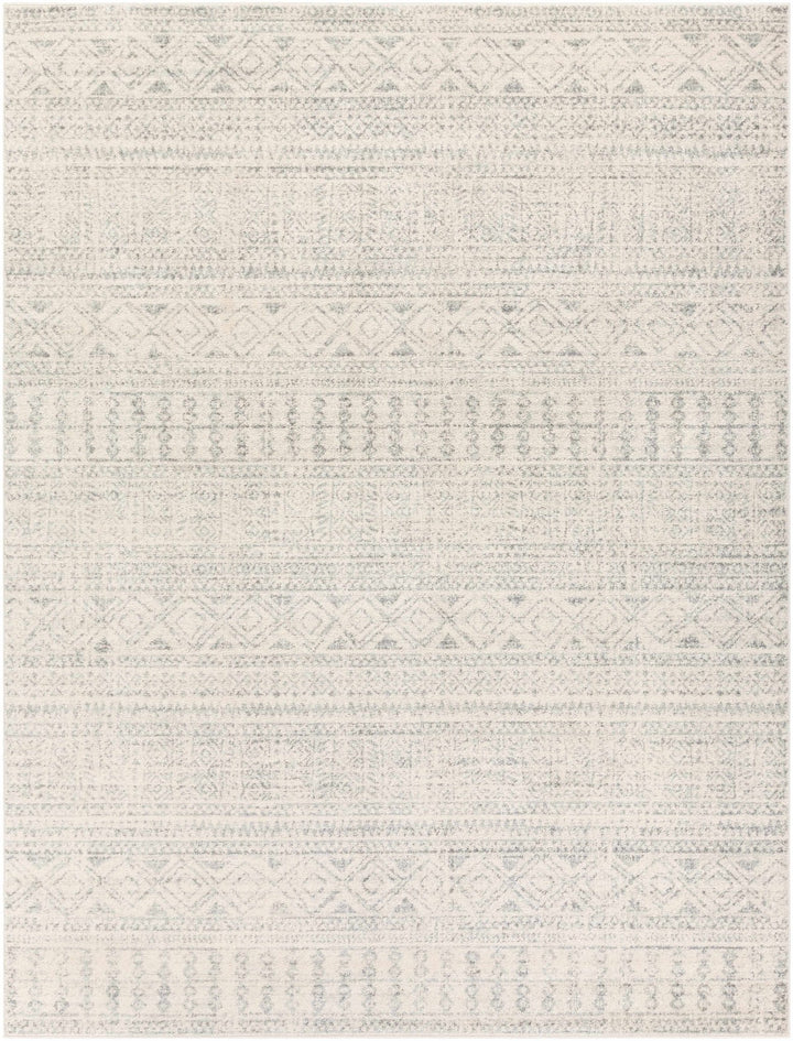 Zarephath Ivory And Gray Modern Style Area Rug - The Rug Decor