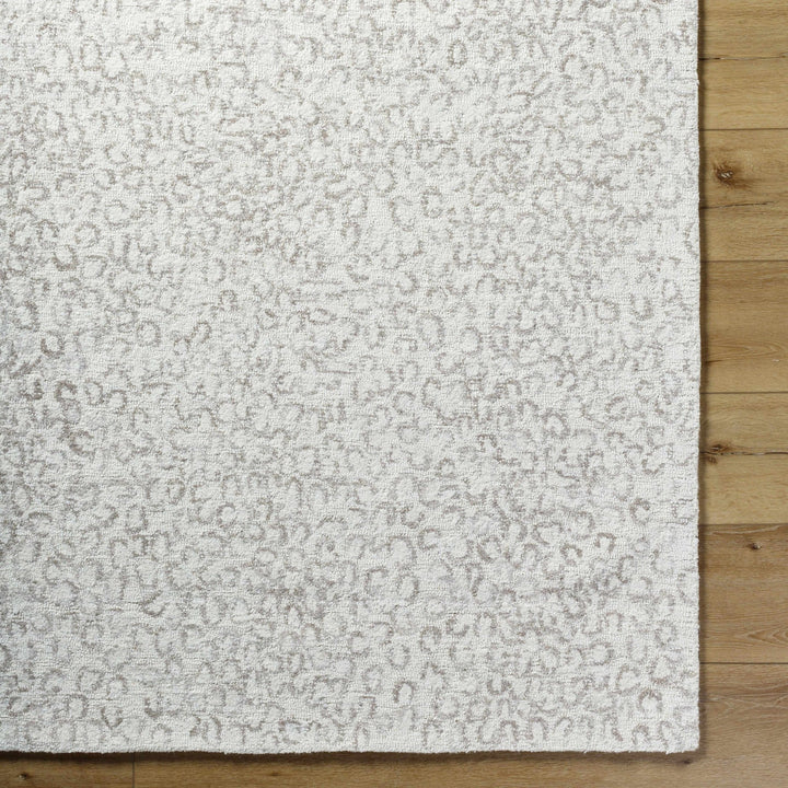 Zayit Contemporary Style Ivory And Brown Area Rug - The Rug Decor