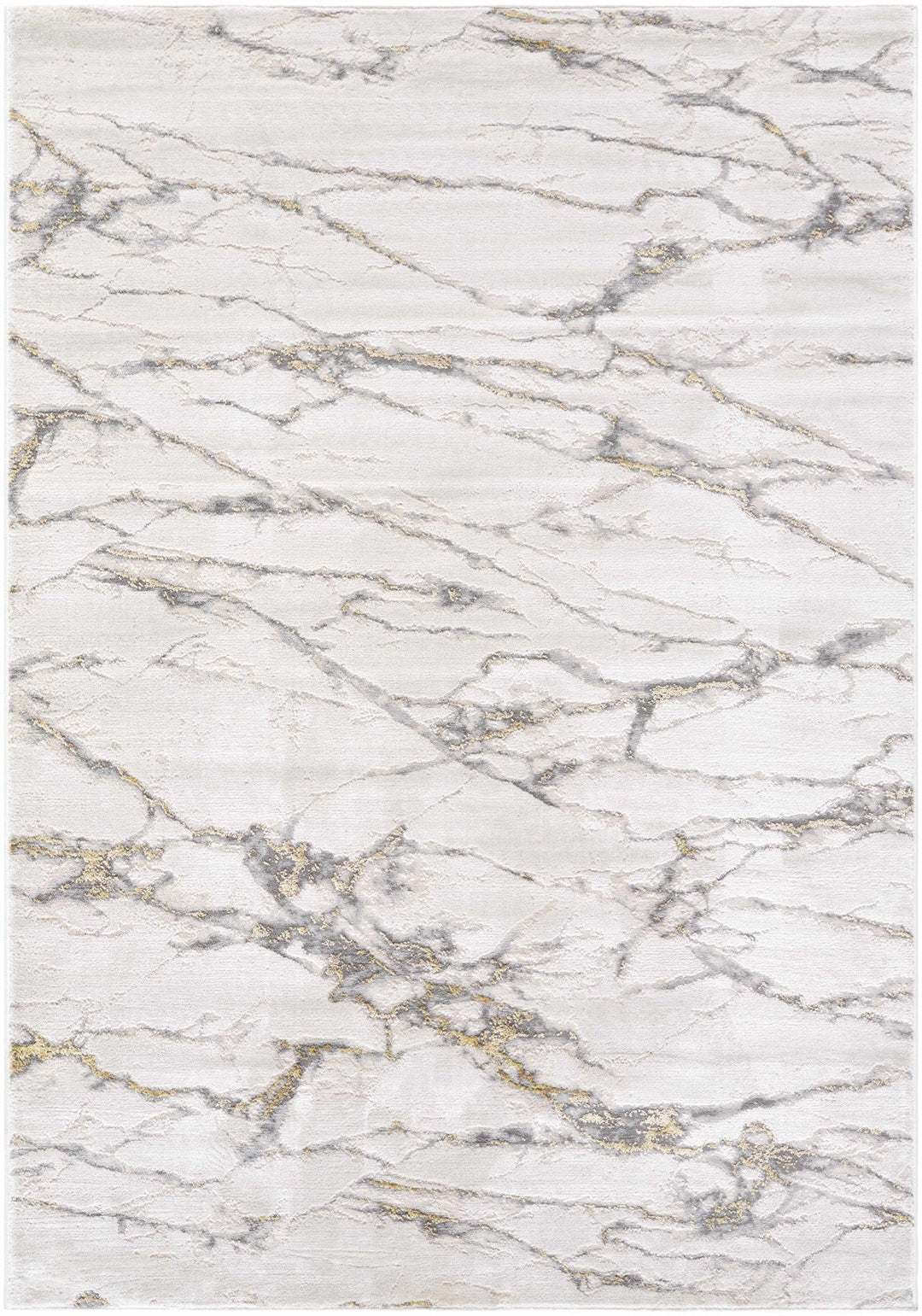 Zelah Contemporary Style Ivory Area Rug - The Rug Decor
