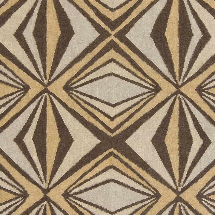 Zieglerville Modern Style Beige And Brown Hand Woven Area Rug - The Rug Decor