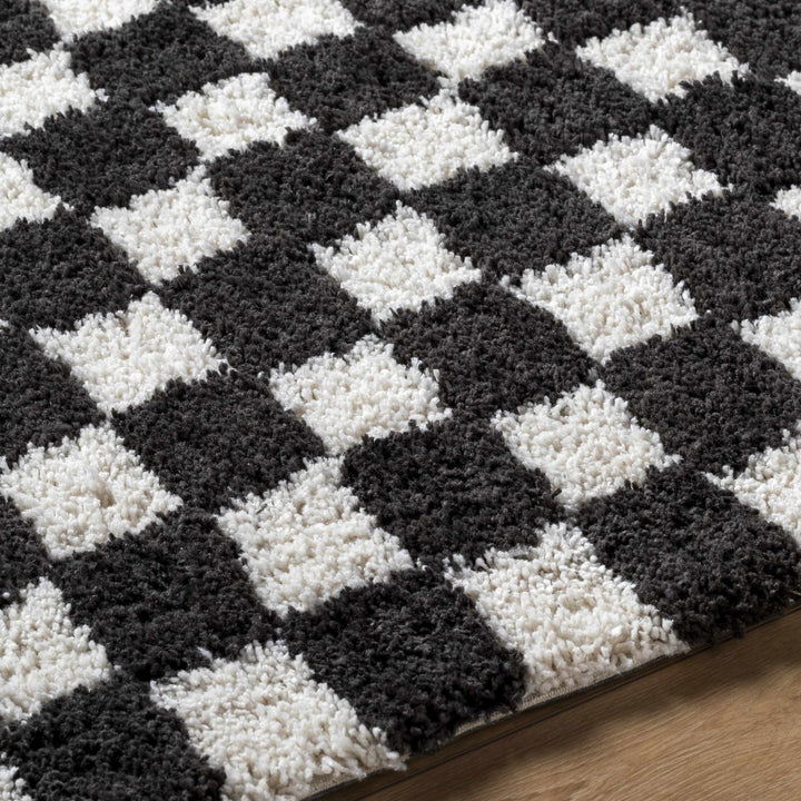 Zveha Charcoal And Ivory Contemporary Hand Tufted Rug - The Rug Decor