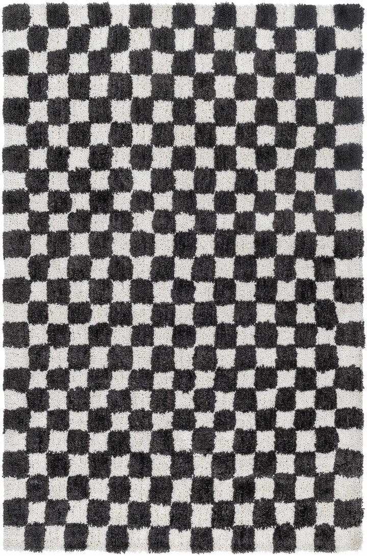 Zveha Charcoal And Ivory Contemporary Hand Tufted Rug - The Rug Decor