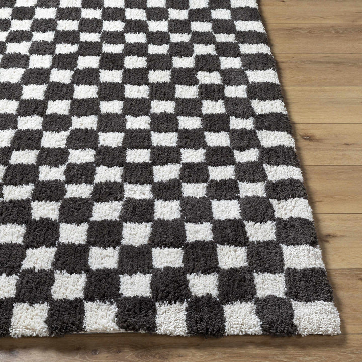 Zveha Charcoal And Ivory Contemporary Hand Tufted Rug - The Rug Decor
