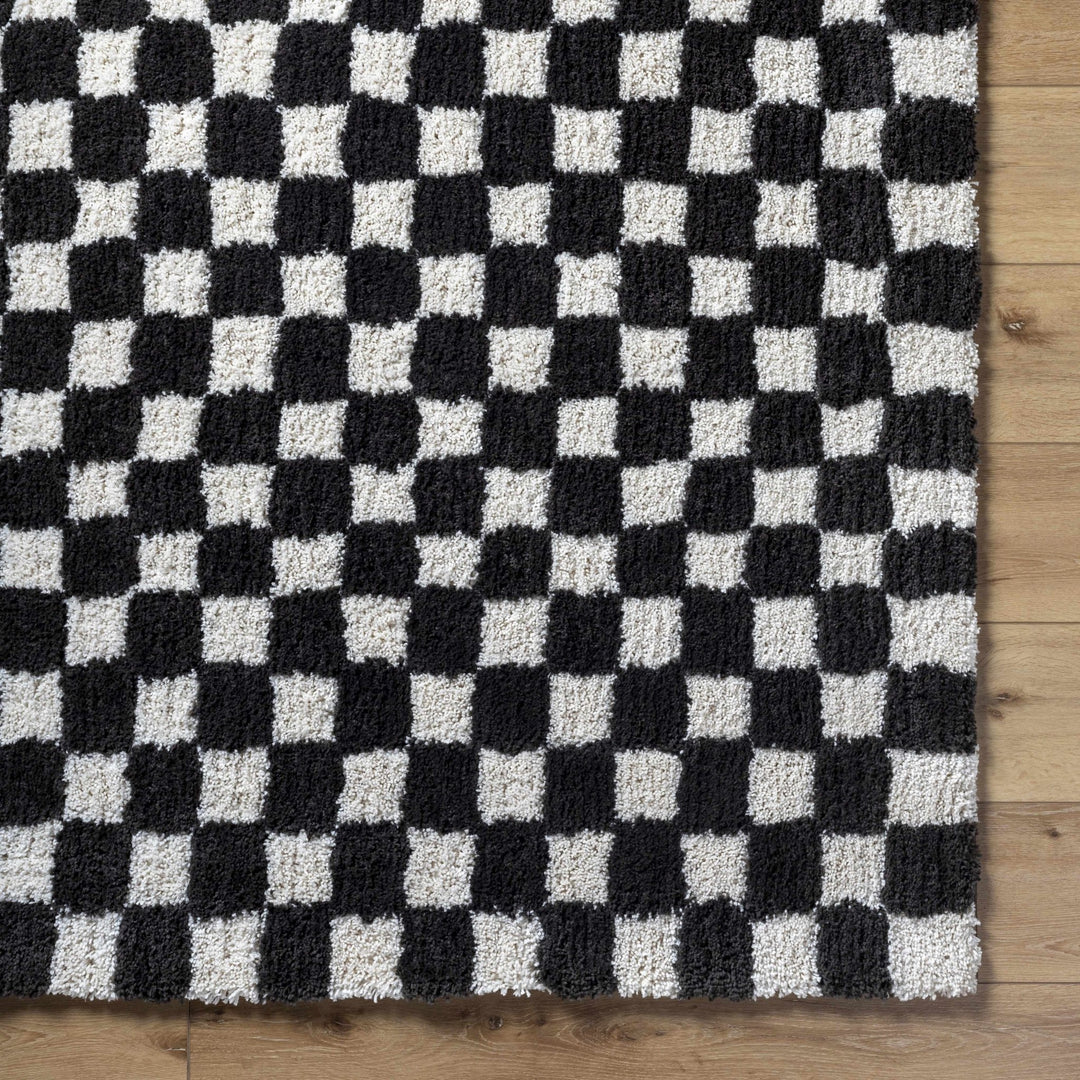 Zveha Charcoal And Ivory Contemporary Hand Tufted Rug - The Rug Decor