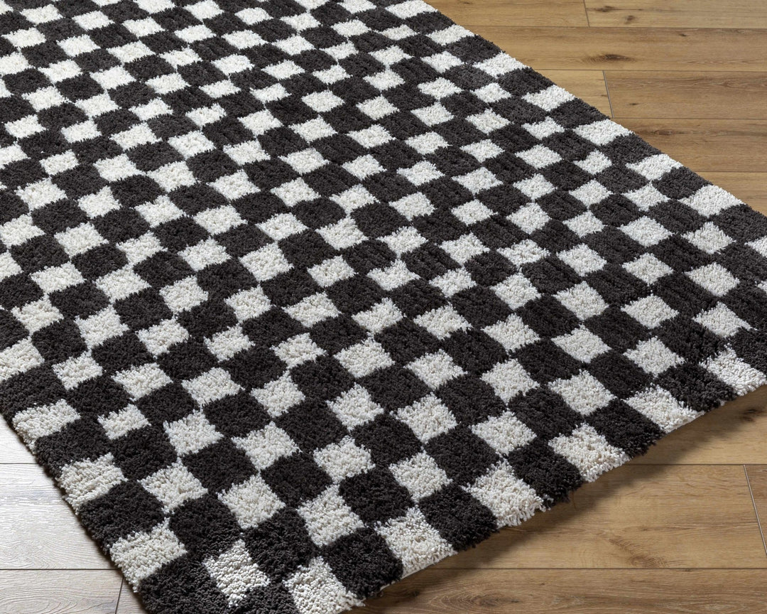 Zveha Charcoal And Ivory Contemporary Hand Tufted Rug - The Rug Decor