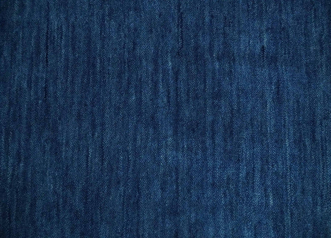 2x3, 8x10, 9x12, 10x14 and 12x15 Blue Hand Spun Wool Hand Loomed Southwestern Gabbeh Rug | QT24 - The Rug Decor