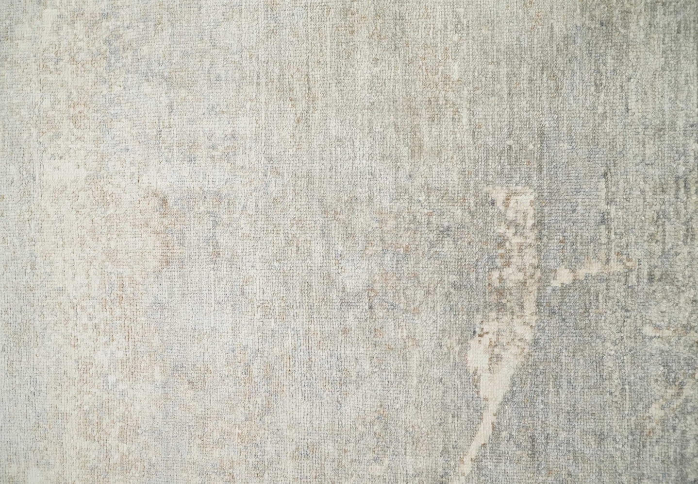 2x4 Hand Knotted Ivory and Beige Modern rug made with Art Silk| N8624 - The Rug Decor