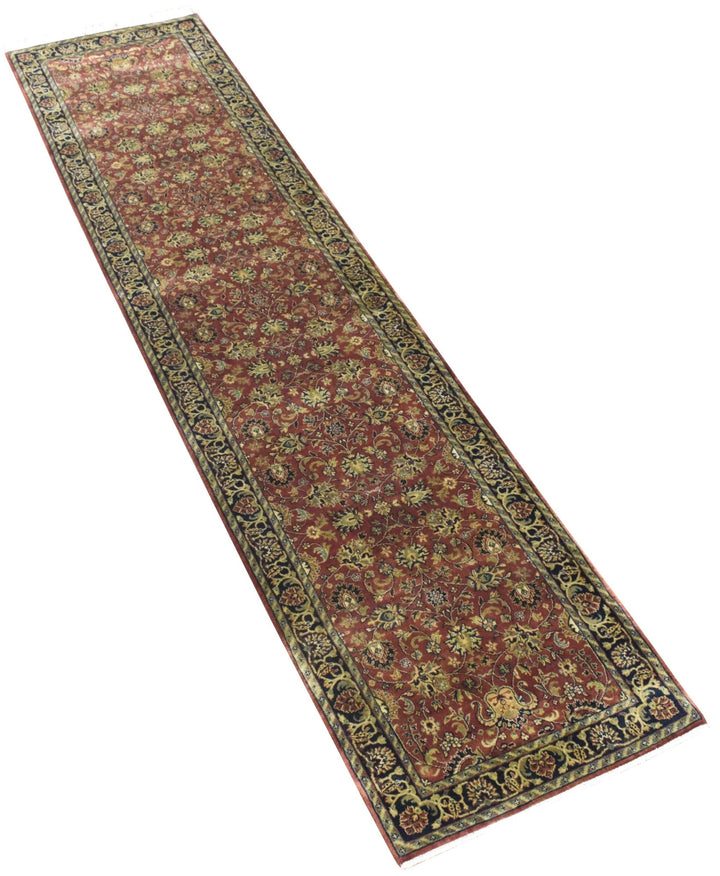 3x12 Fine Runner Hand Knotted Area Rug | Mashad Design Made with Fine New Zealand Wool - The Rug Decor
