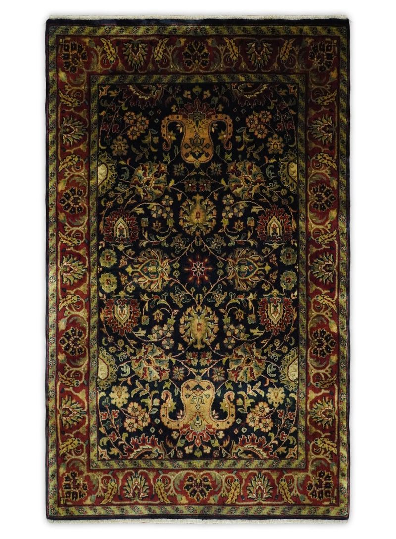 3x5, 4x6, 5x8, 6x9, 8x10 and 9x12 Hand Knotted Fine Persian Wool Area Rug | TRD129 - The Rug Decor