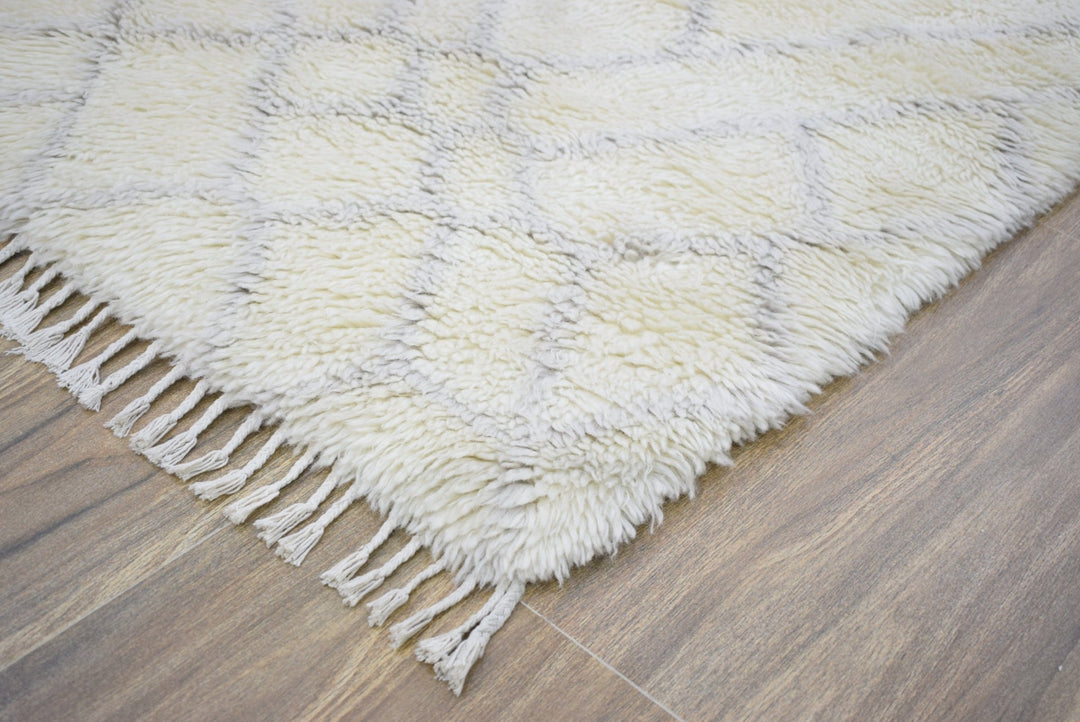 4' X 6' Rug | Modern Handmade New Zealand Wool Area Rug | The Rug Decor |TRD171746 - The Rug Decor