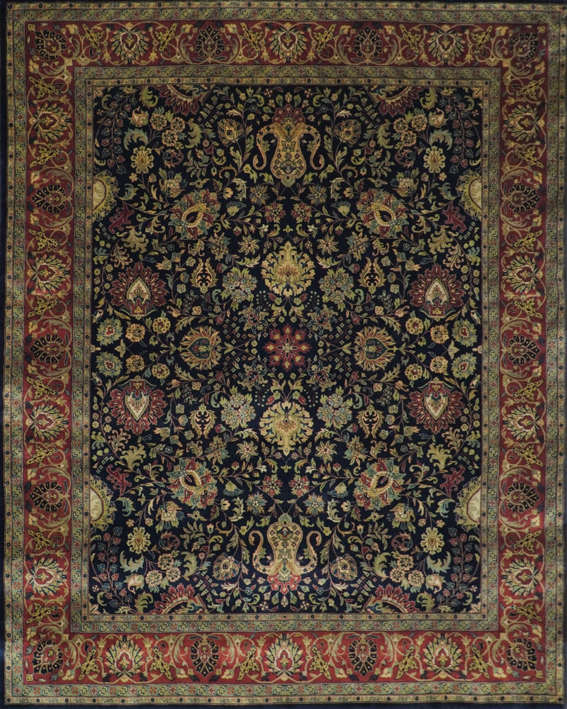 4x6 and 8x10 Feet Luxury Fine Handknotted Oriental Persian Mashad Rug | TRD129810 - The Rug Decor