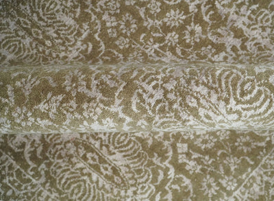 4x6 Fine Hand Knotted Cooper and Silver Traditional Vintage Persian Style Antique Wool and SIlk Rug | AGR16 - The Rug Decor
