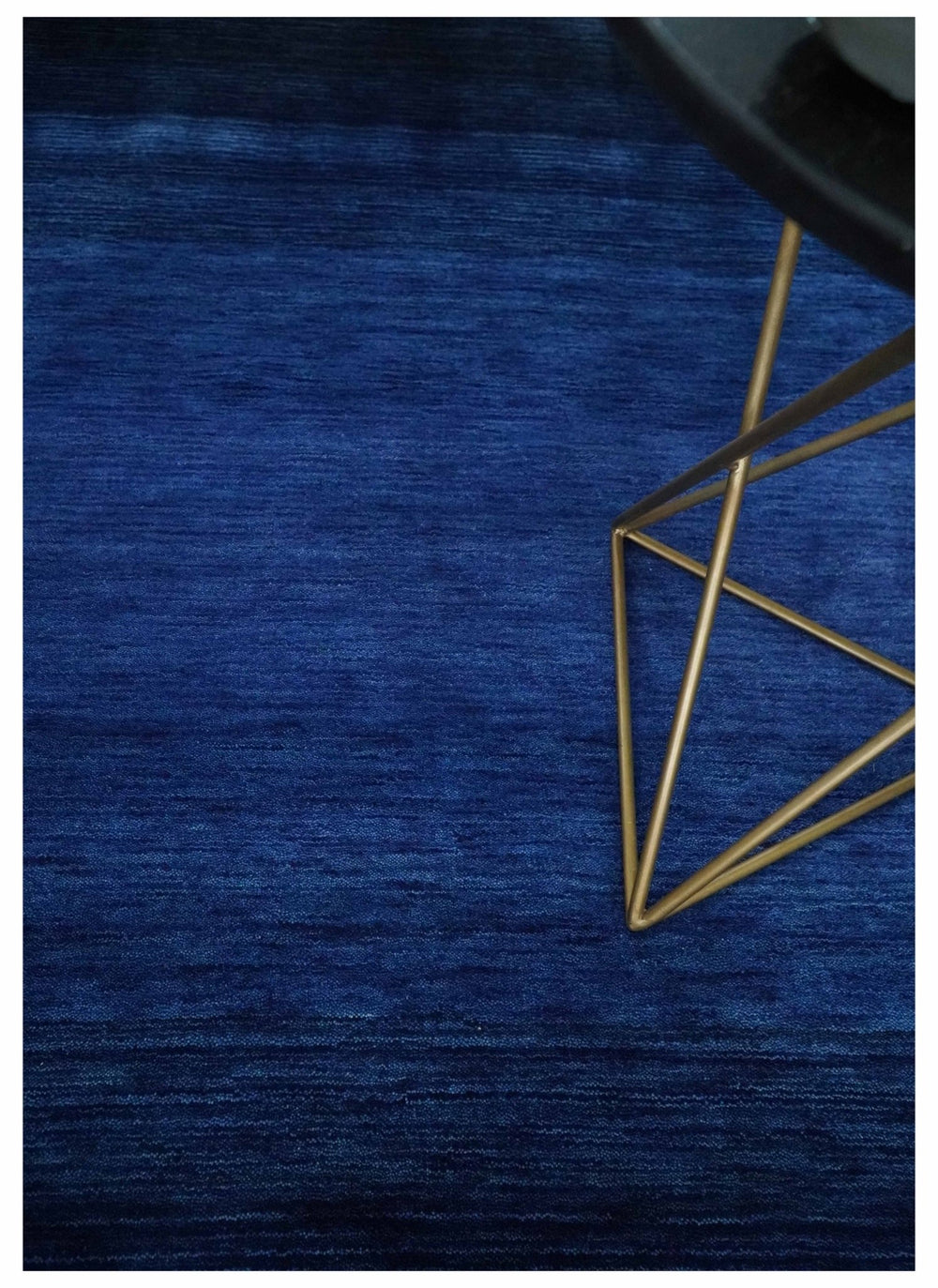 5x7 Ombre Premium look Blue Wool Hand Woven Southwestern Gabbeh Rug - The Rug Decor