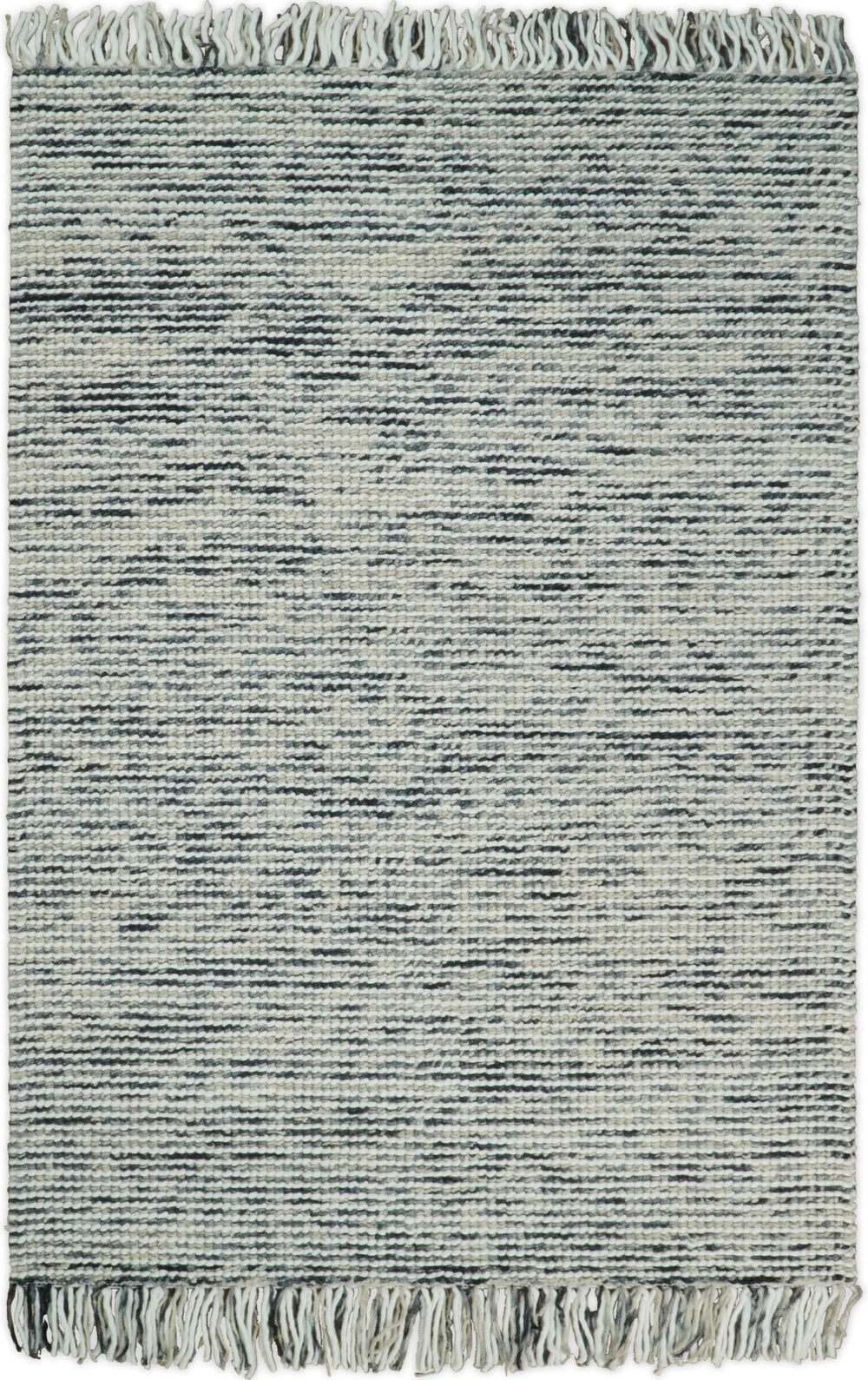 5x8 and 8x10 Hand Made Blue Woolen Chunky and Soft Area Rug | JOY1 - The Rug Decor