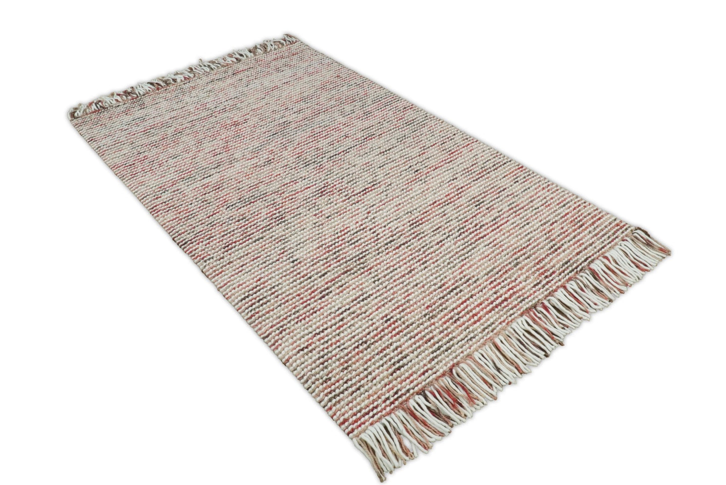 5x8 and 8x10 Hand Made Blue Woolen Chunky and Soft Area Rug | JOY3 - The Rug Decor