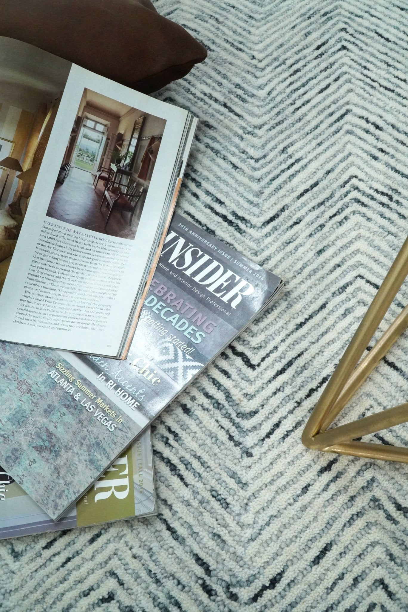 5x8 and 8x10 Hand Made Woolen Modern Blue and Ivory Area Rug | EVE001 - The Rug Decor