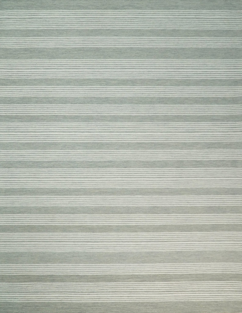 5x8 and 8x10 Hand Made Woolen Modern Grey and Ivory Area Rug | NAU001 - The Rug Decor