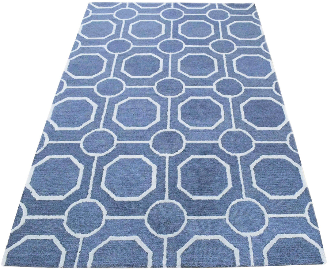 5x8 and 8x11 Wool Area Rug | Handmade Area rug made with fine wool - The Rug Decor