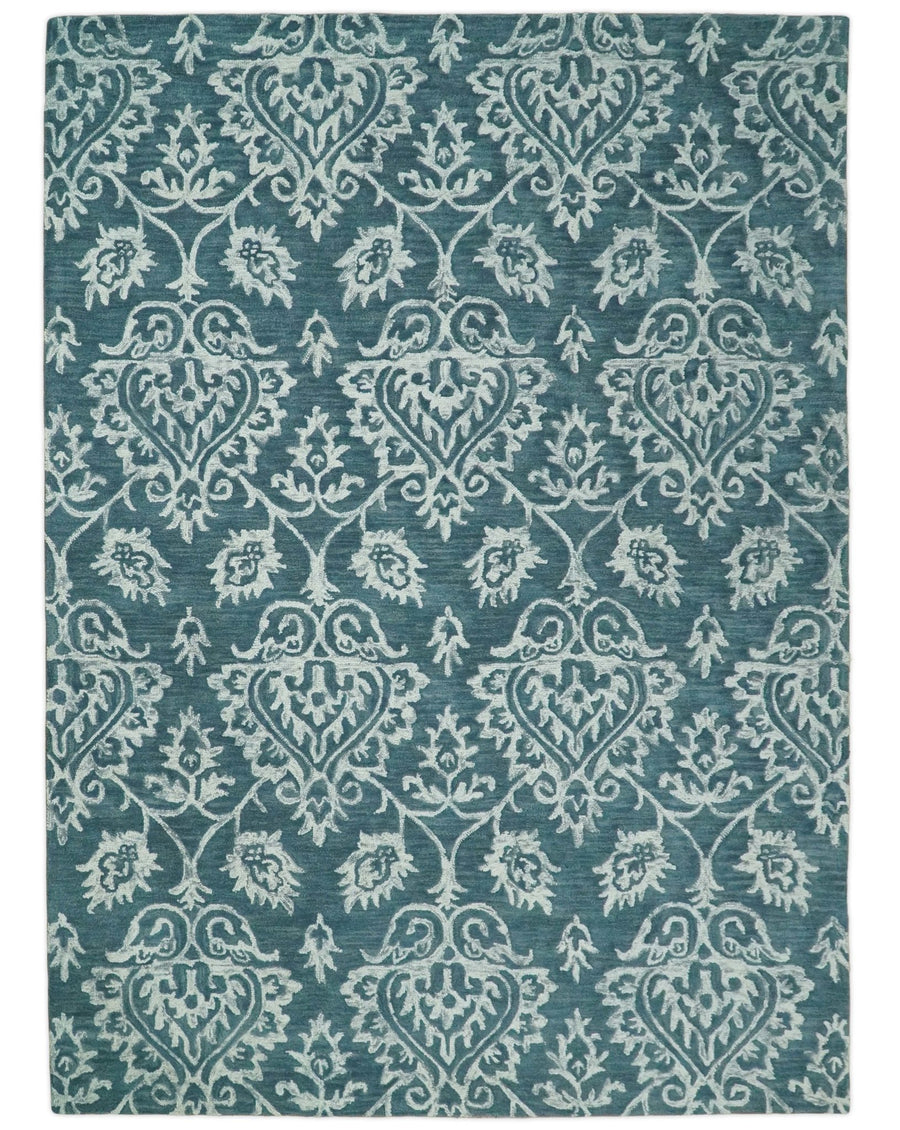 5x8 and 8x11 Wool Area Rug | Handmade Area rug made with fine wool - The Rug Decor