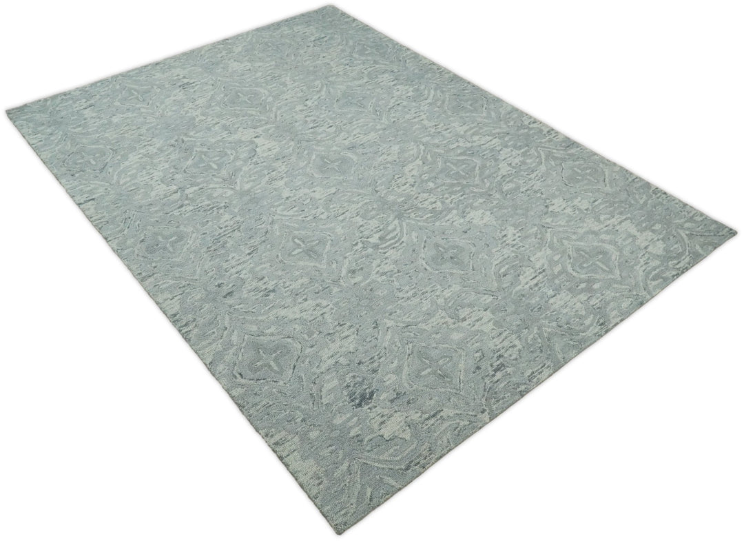 5x8 and 8x11 Wool Area Rug | Handmade Area rug made with fine wool - The Rug Decor