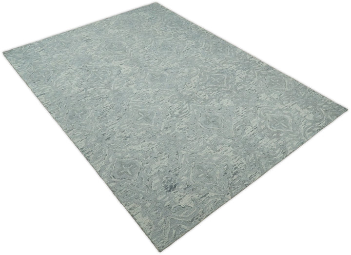 5x8 and 8x11 Wool Area Rug | Handmade Area rug made with fine wool - The Rug Decor
