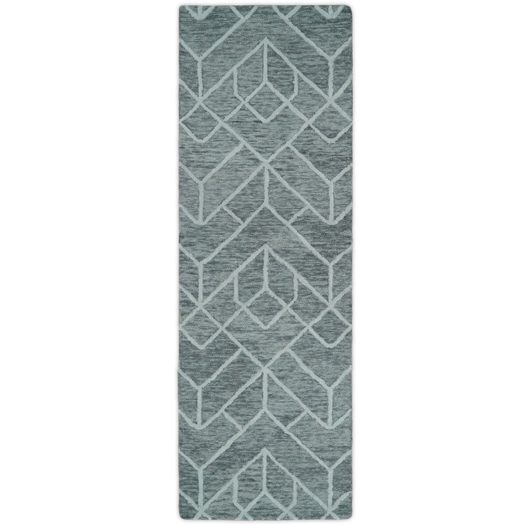 5x8 and 8x11 Wool Area Rug | Handmade Area rug made with fine wool | TRD6373C - The Rug Decor