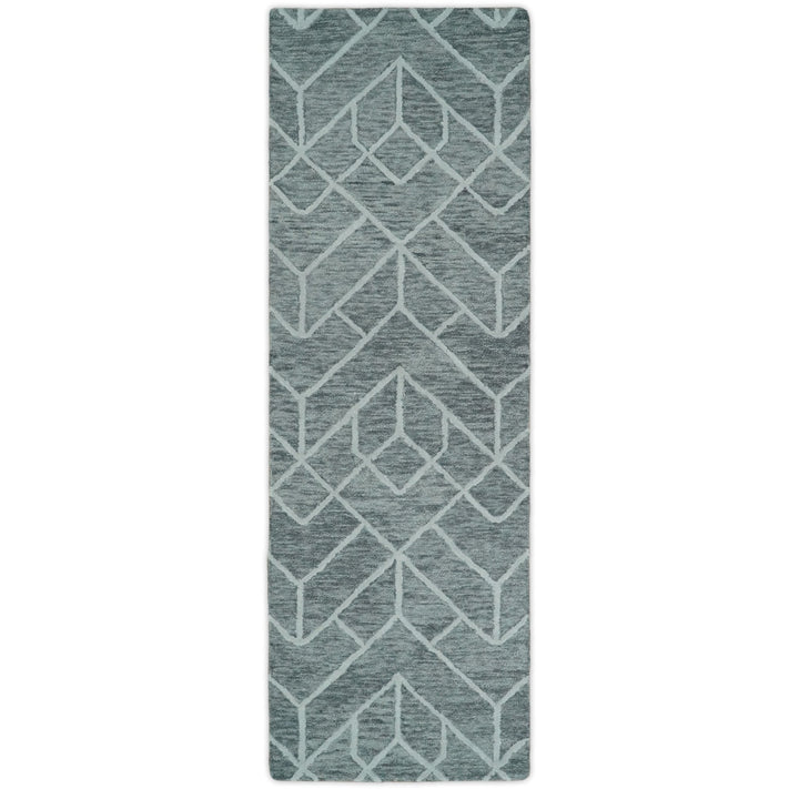 5x8 and 8x11 Wool Area Rug | Handmade Area rug made with fine wool | TRD6373C - The Rug Decor