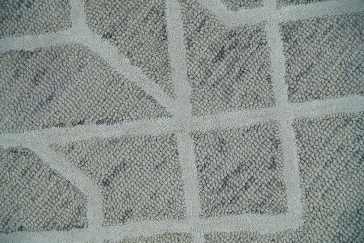 5x8 and 8x11 Wool Area Rug | Handmade Area rug made with fine wool | TRD6373C - The Rug Decor