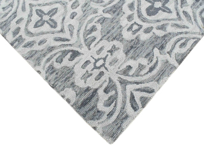5x8 and 8x11 Wool Area Rug | Handmade Area rug made with fine wool | TRD6374A - The Rug Decor