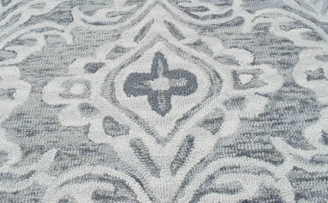 5x8 and 8x11 Wool Area Rug | Handmade Area rug made with fine wool | TRD6374A - The Rug Decor