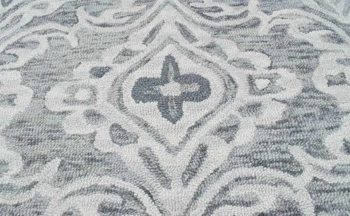 5x8 and 8x11 Wool Area Rug | Handmade Area rug made with fine wool | TRD6374A - The Rug Decor