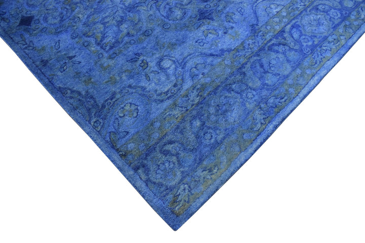 5x8 Gold Handmade Overdyed Wool Area Rug | TUF8 - The Rug Decor