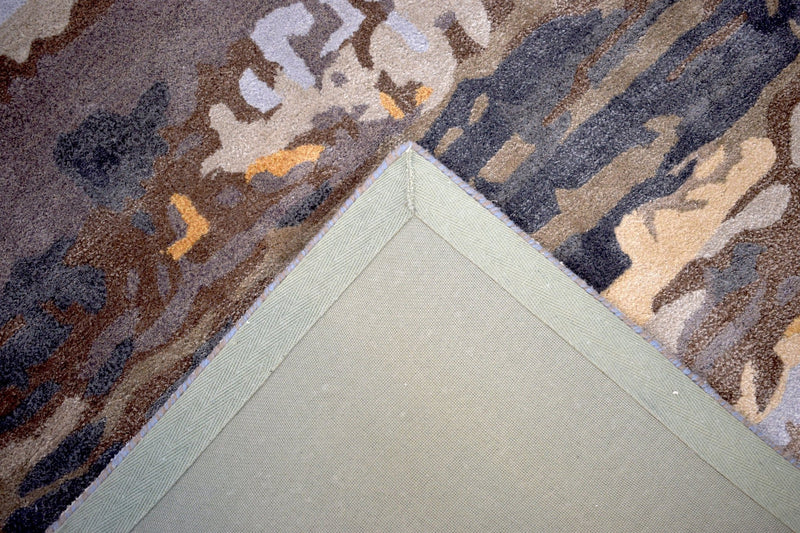 5x8 Rug | Modern Handmade fine Wool Viscose Area Rug | The Rug Decor | TRD633058 - The Rug Decor