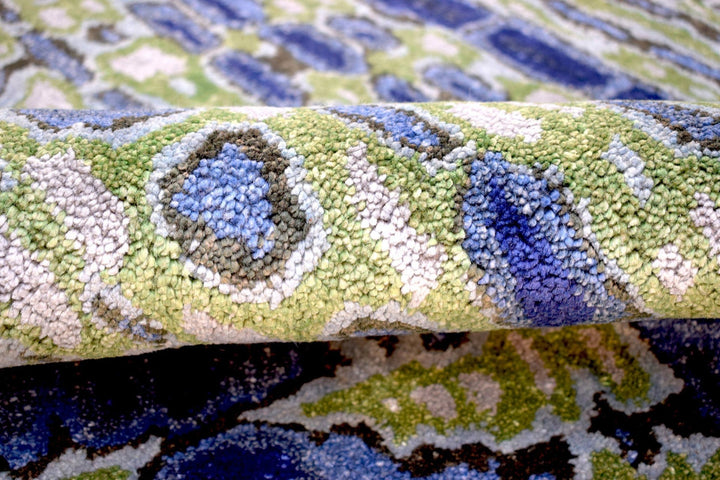 5x8 Rug | Traditional Handmade Wool blended with Viscose Area Rug | The Rug Decor | TRD629858 - The Rug Decor