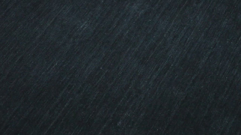 4x6 Solid Charcoal Wool Hand Woven Southwestern Gabbeh Rug | LOR26